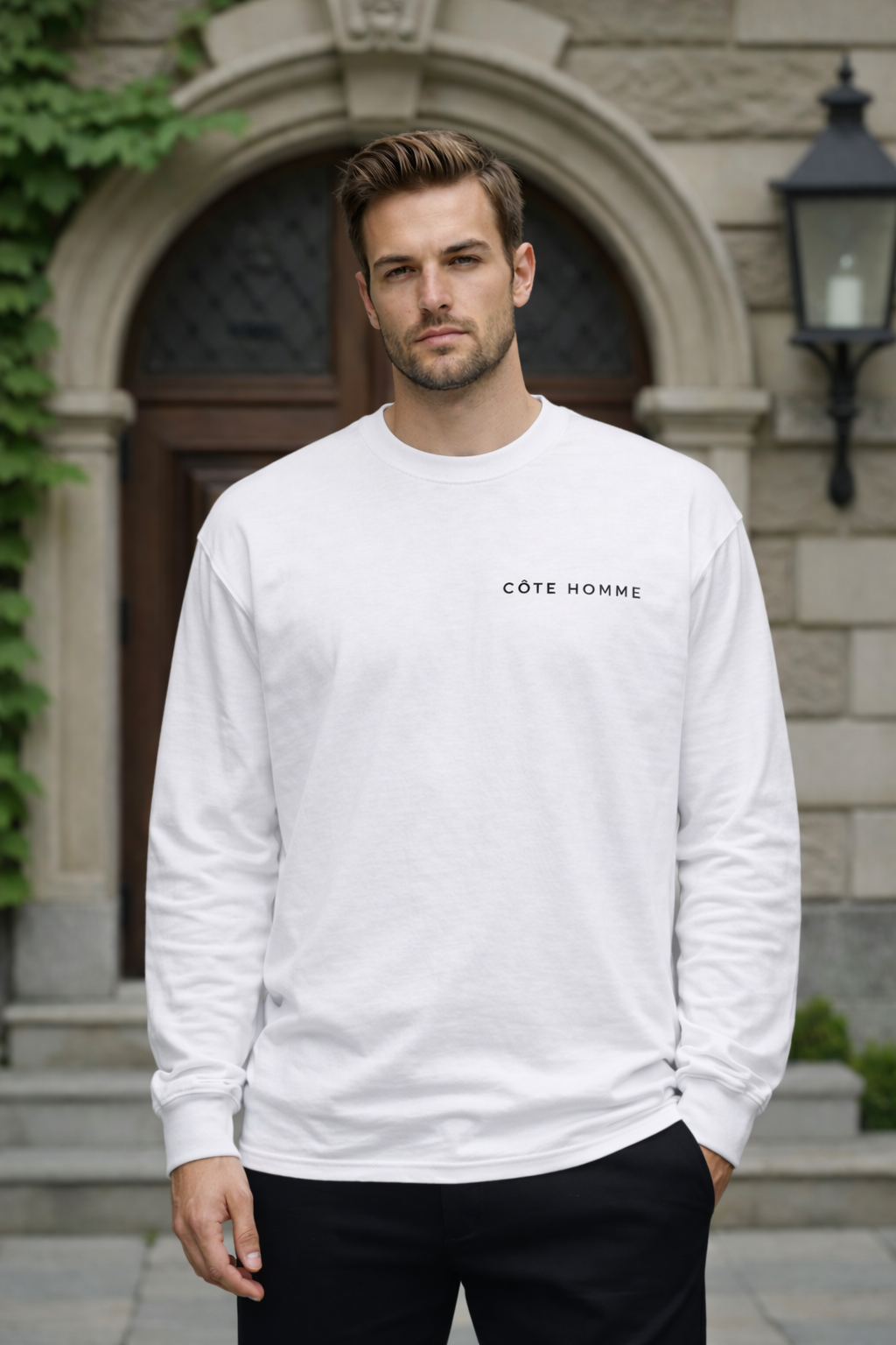 Long Sleeve Tee White