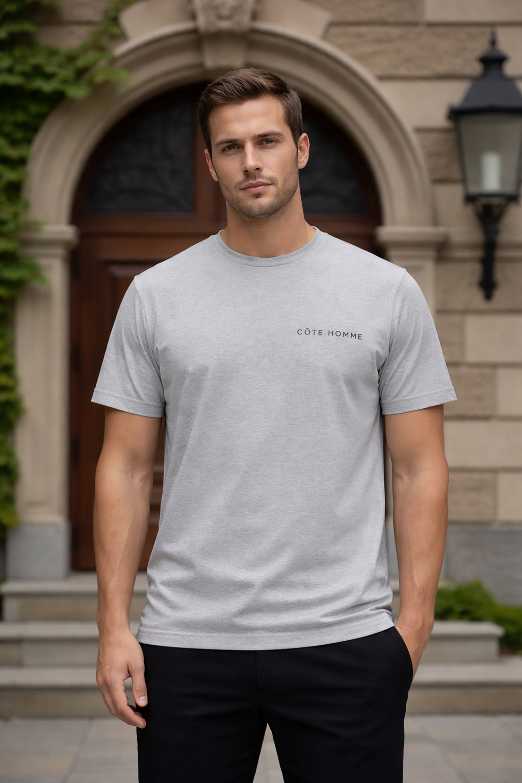 Signature Tee Grey