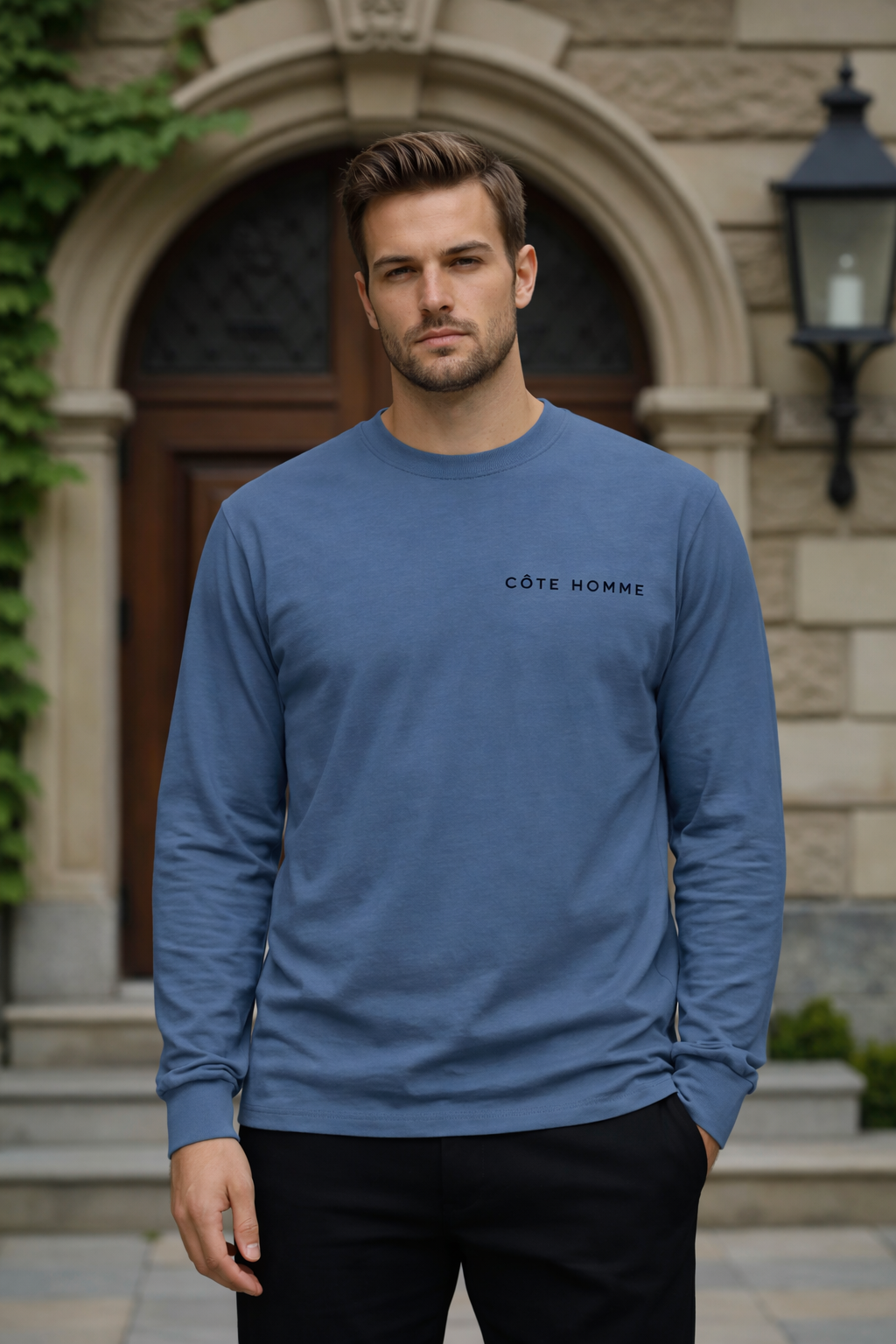 Long Sleeve Tee Blue